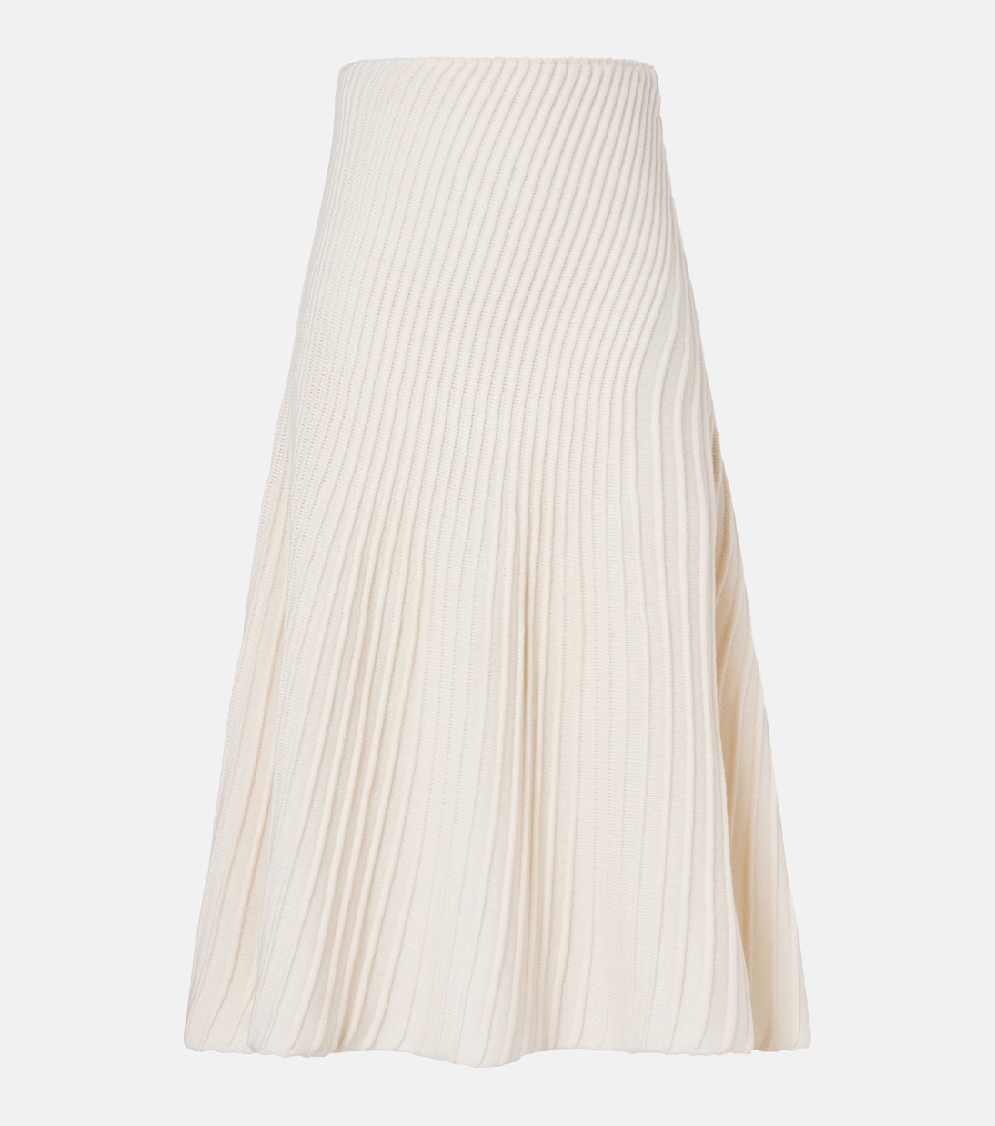 Wool and cashmere midi skirt | Alaïa
