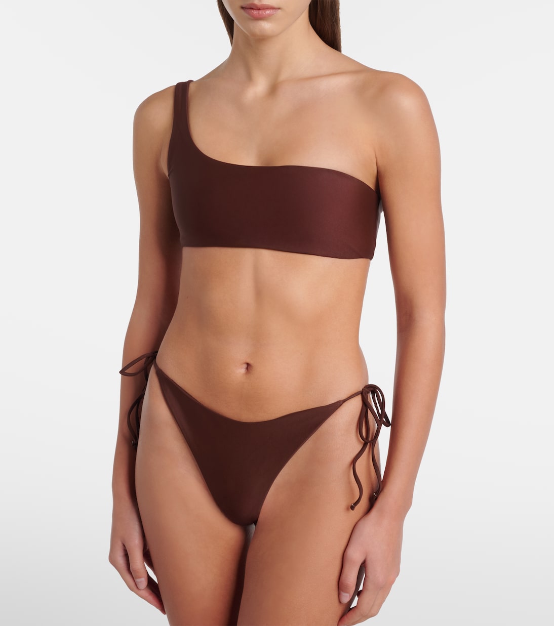Eliza one-shoulder bikini top | Jade Swim