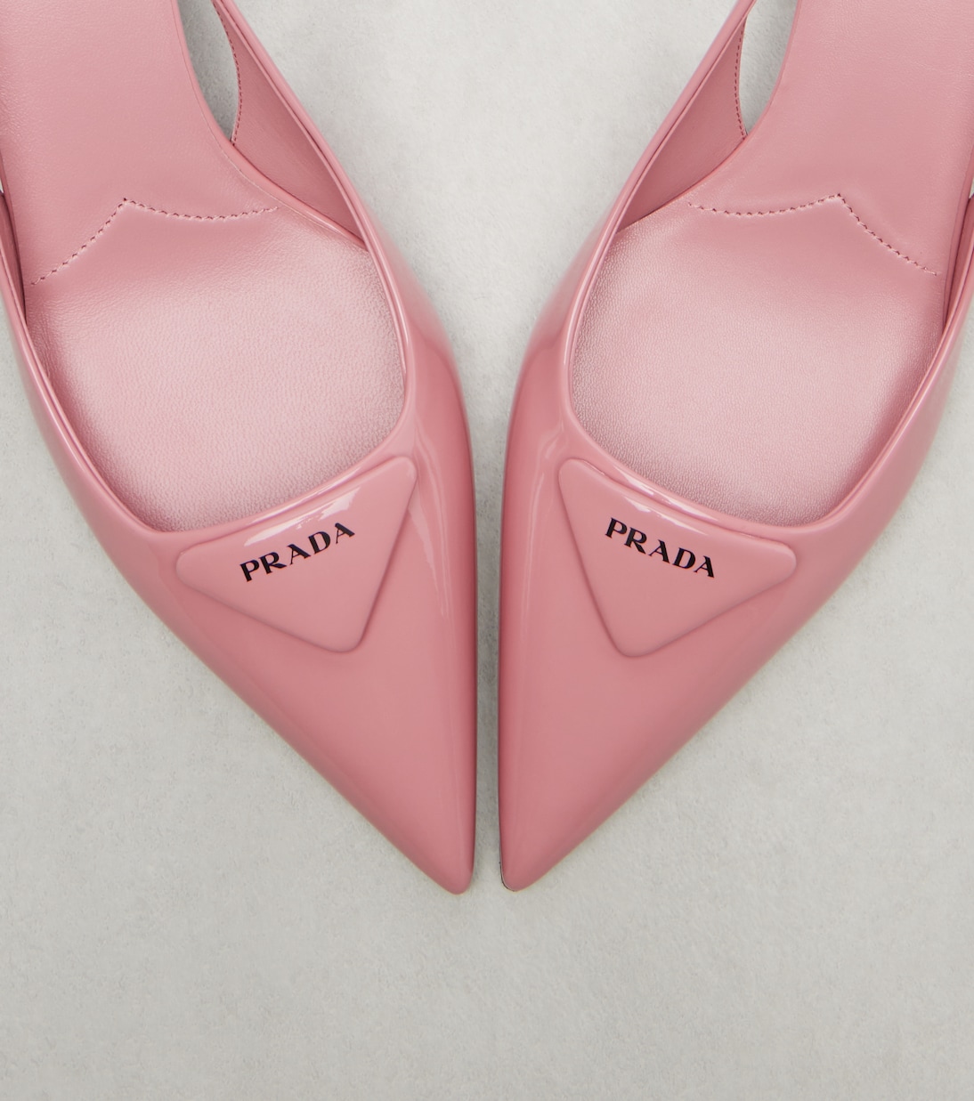 Pumps slingback in vernice | Prada