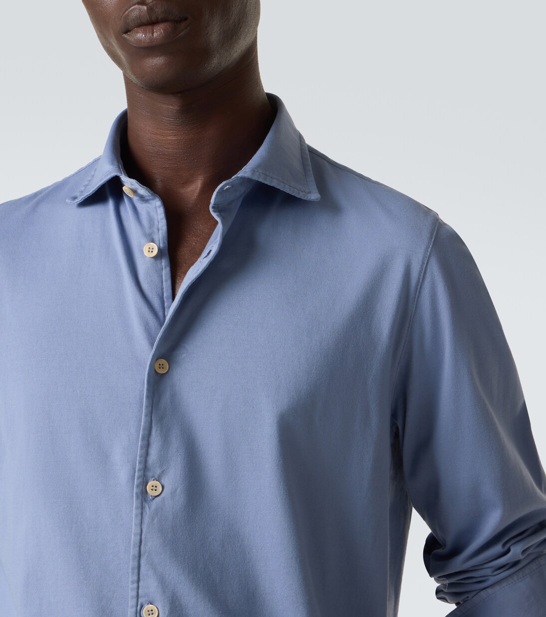Hemd Jason aus Baumwoll-Jersey | Fedeli