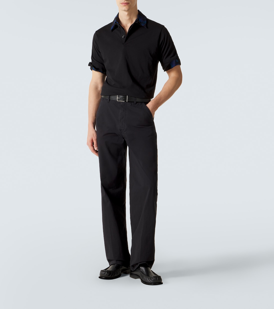 Cotton jersey polo shirt | Dries Van Noten