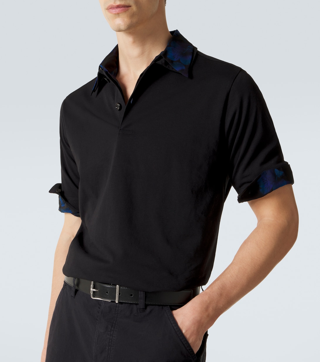 Cotton jersey polo shirt | Dries Van Noten