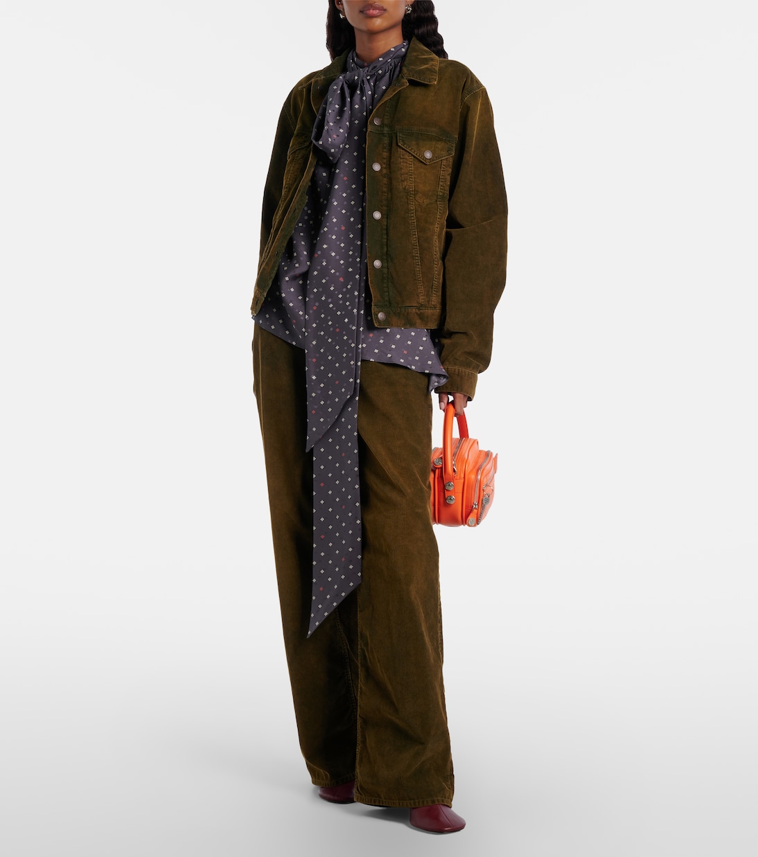 Crossbody Bag Camera Kit aus Leder | Acne Studios