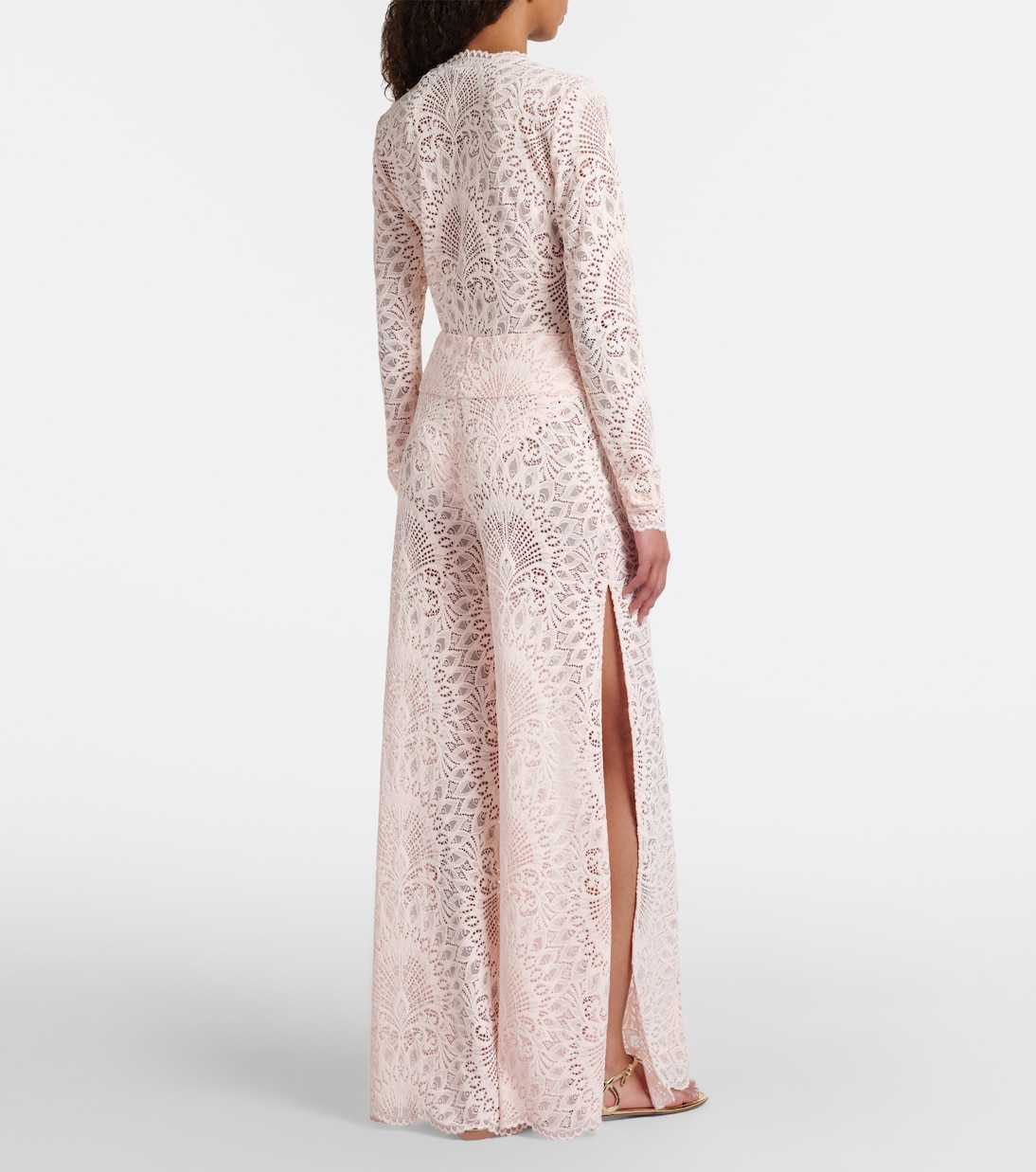 Paloma lace wide-leg pants | Alexandra Miro