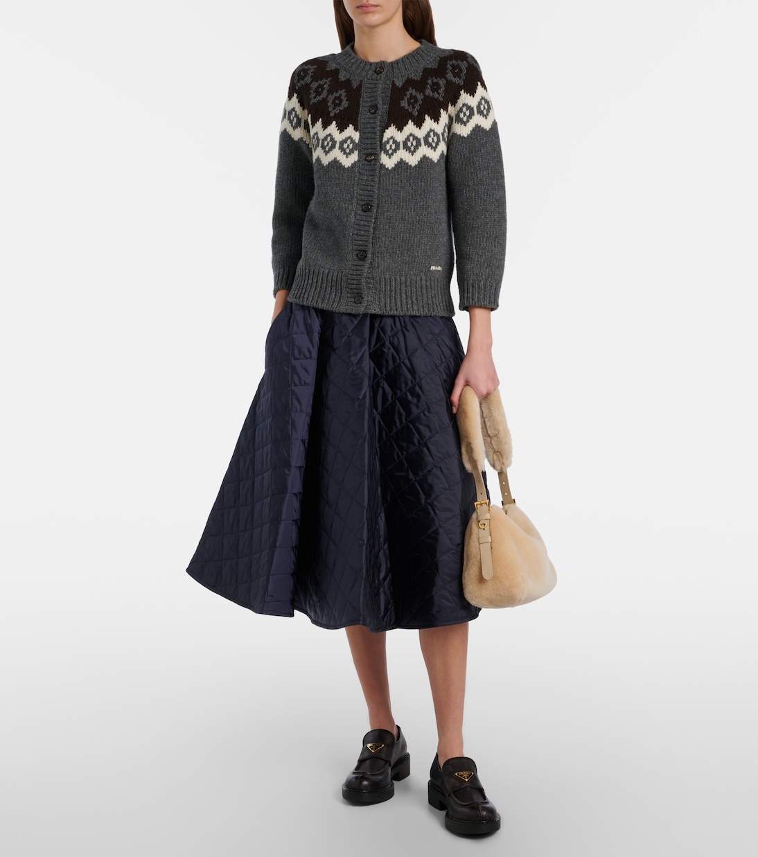 Loafers aus Leder | Prada