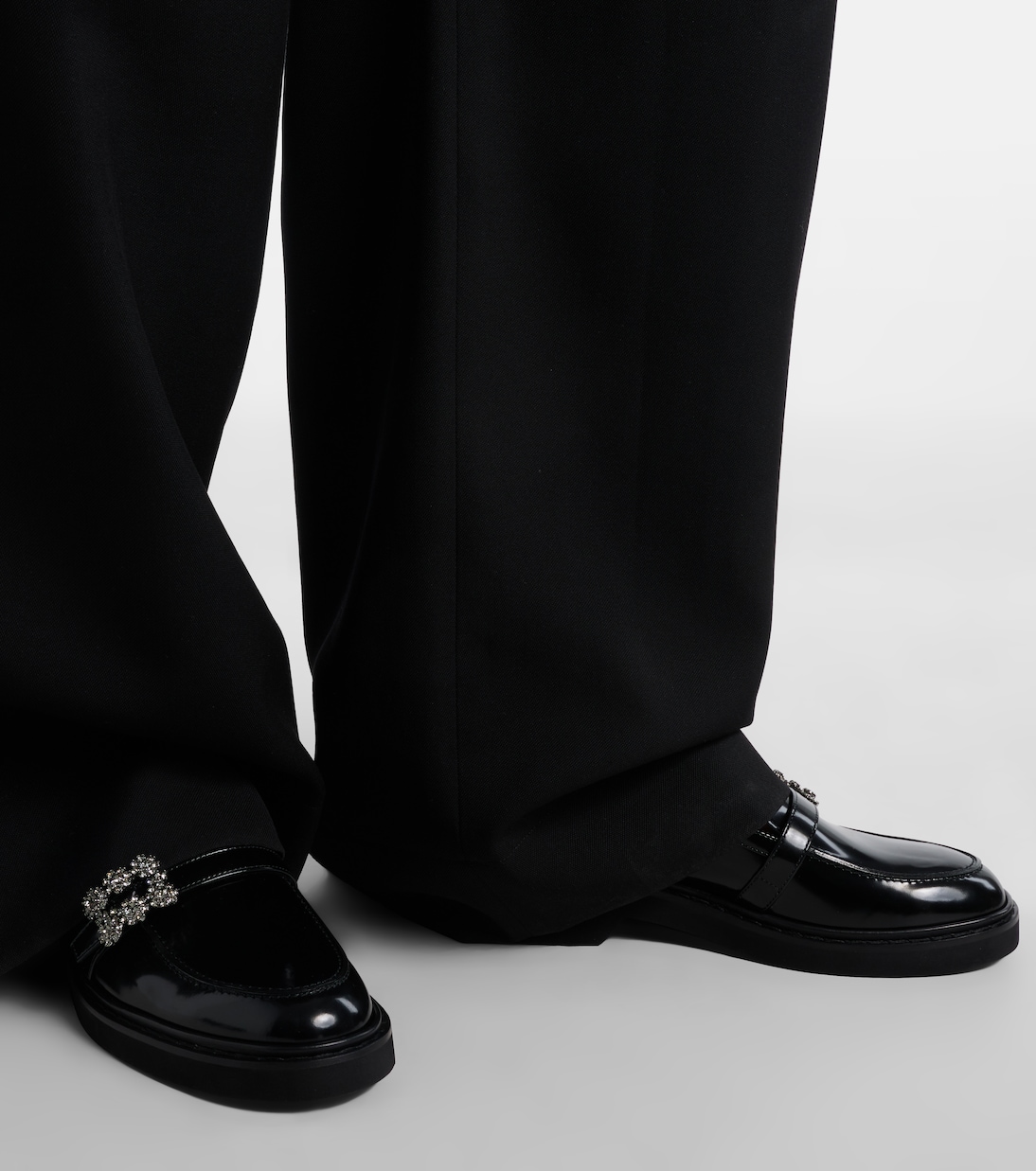 Viv' Rangers leather slingback loafers | Roger Vivier