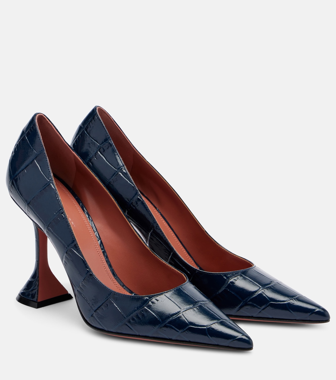 Pumps Ami aus Leder | Amina Muaddi