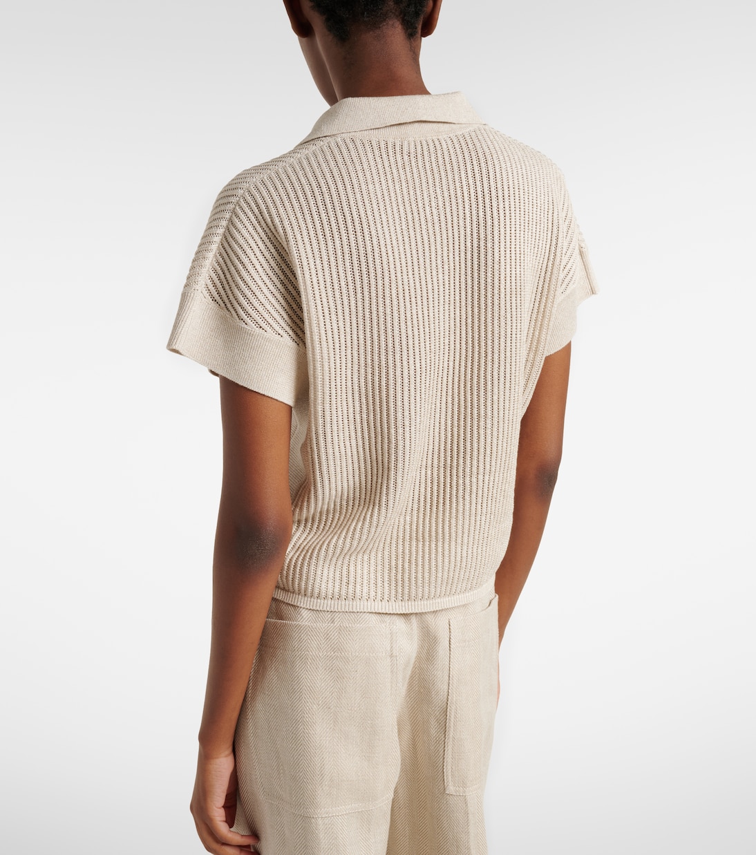 Polohemd aus einem Baumwollgemisch | Brunello Cucinelli