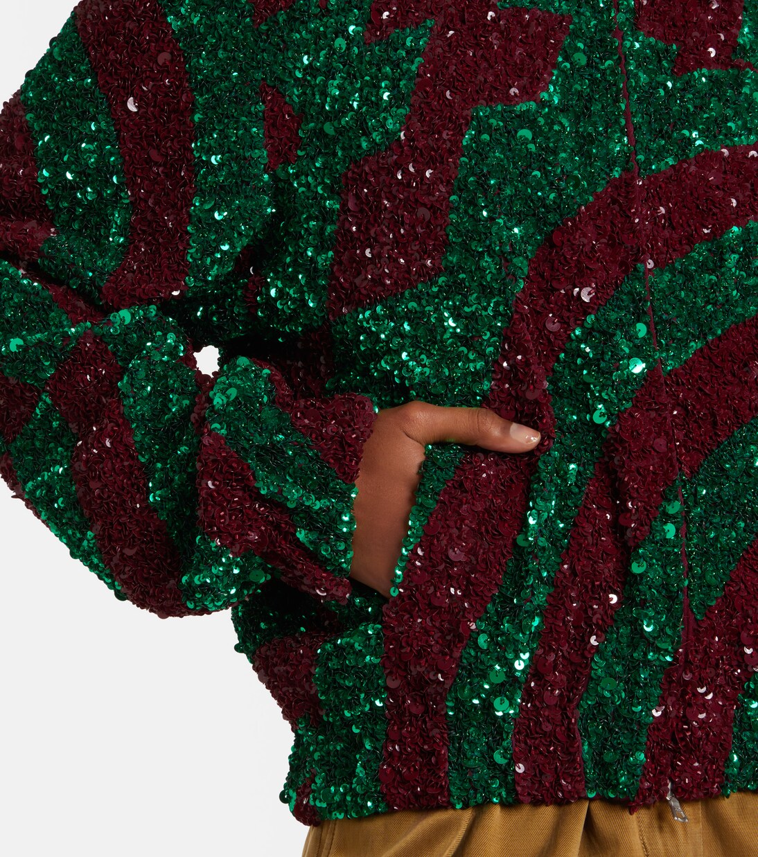 Sequined blouson jacket | Dries Van Noten