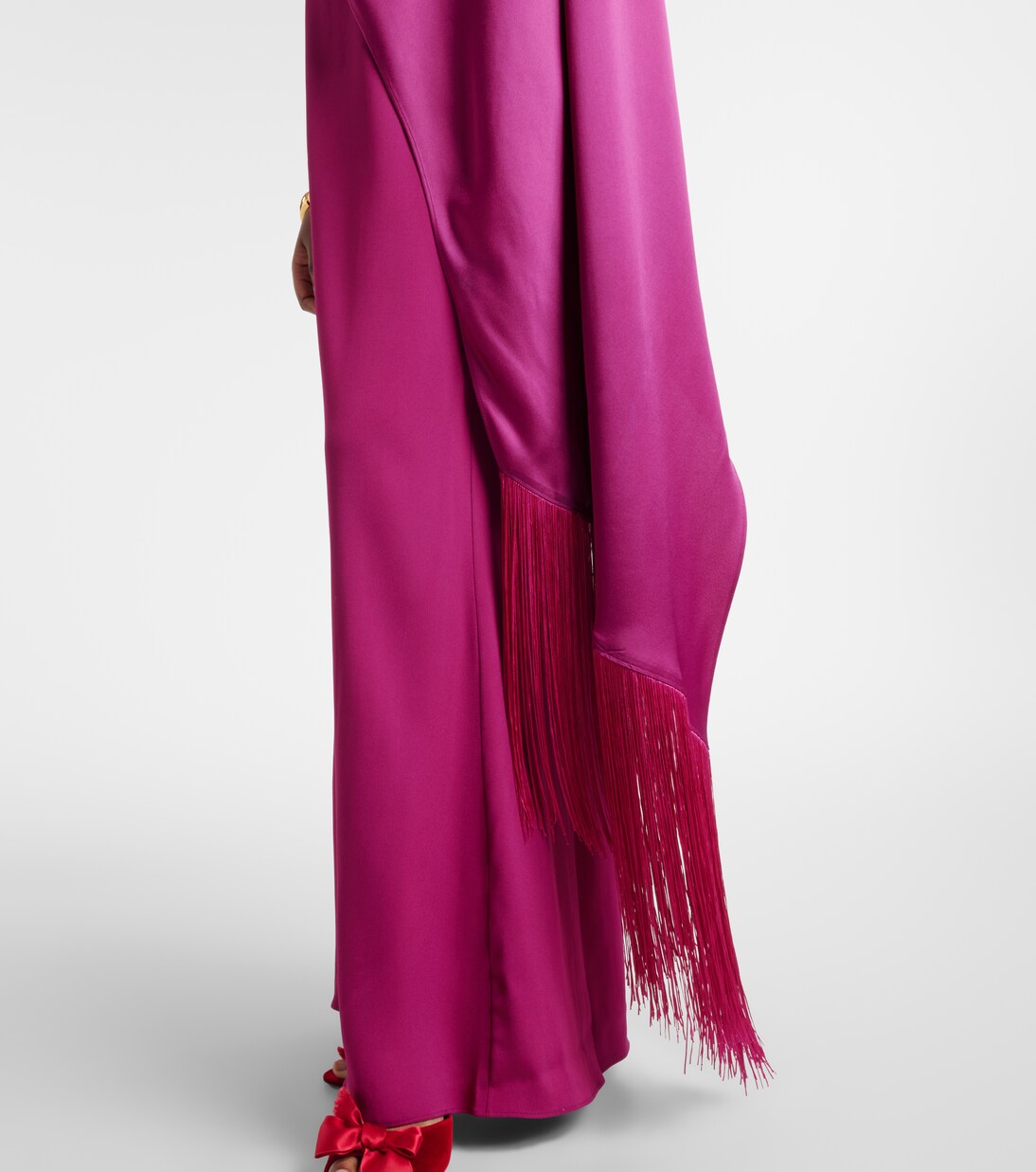 Berenson draped satin gown | Taller Marmo