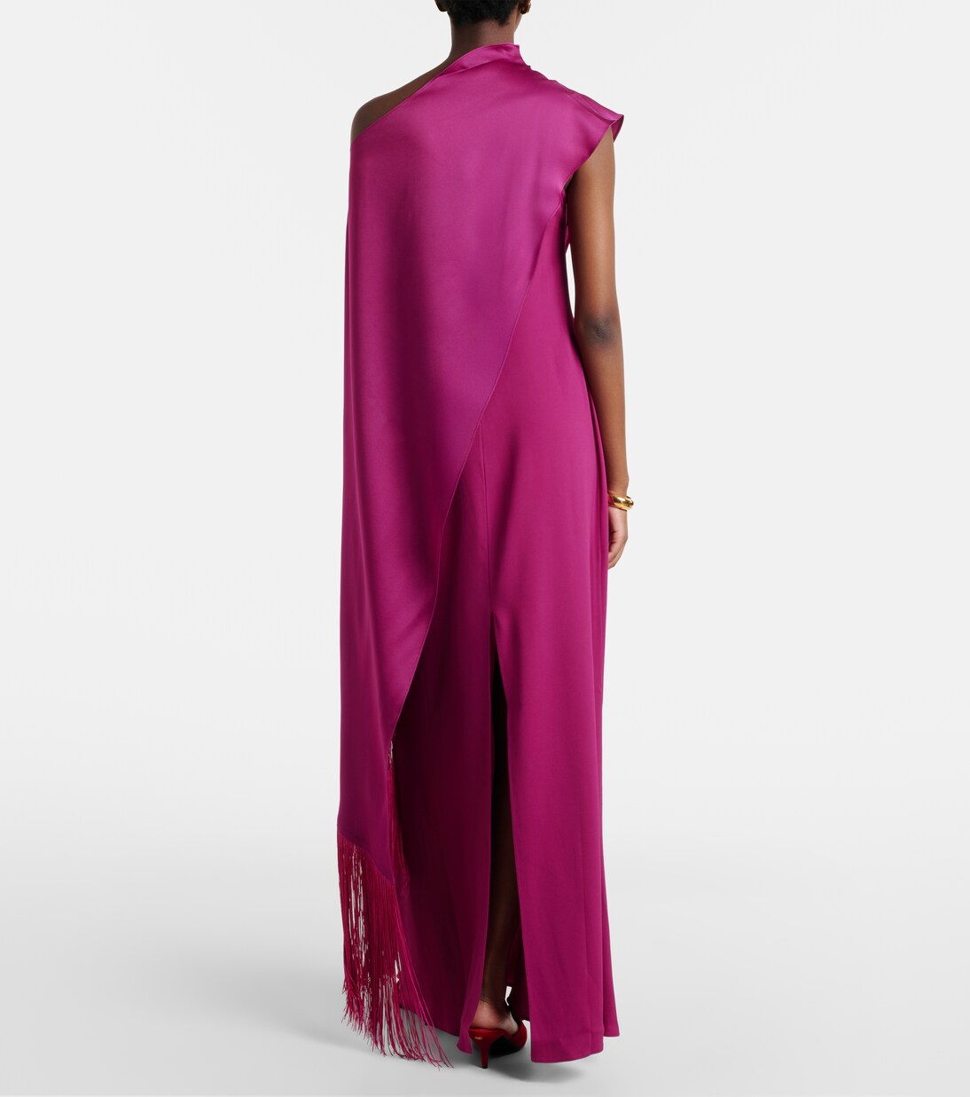 Berenson draped satin gown | Taller Marmo