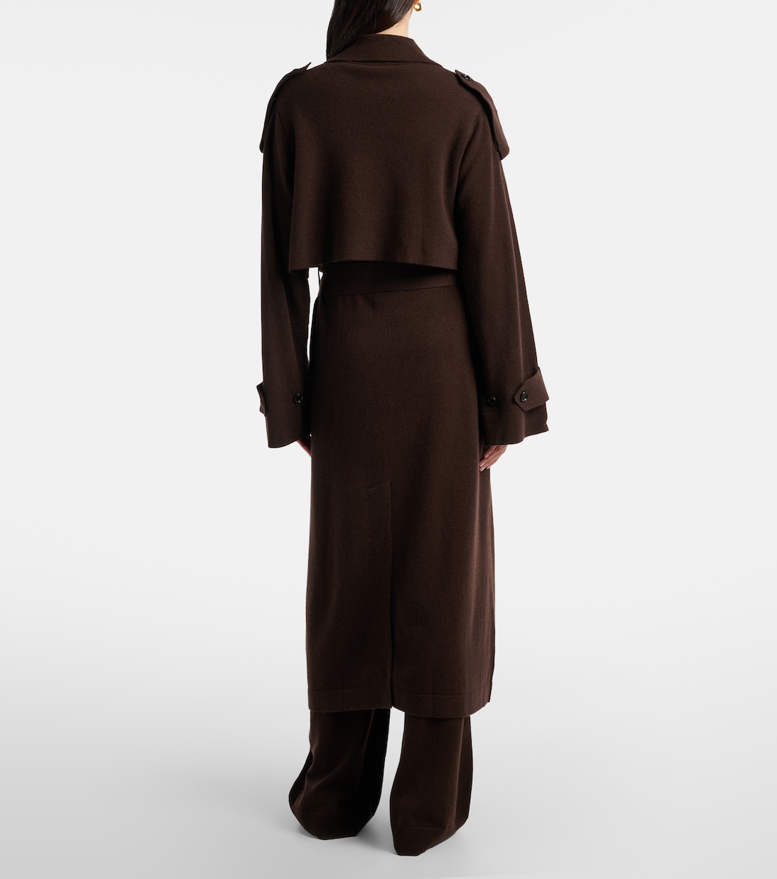 Trenchcoat aus Wolle und Kaschmir | Jardin des Orangers