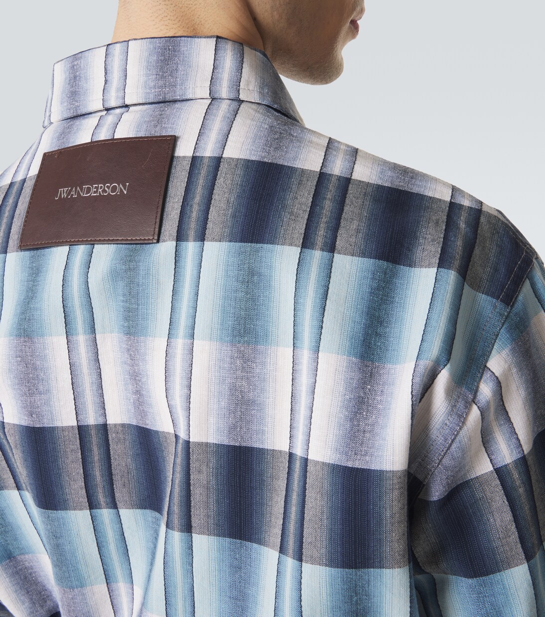 Chaqueta de algodón a cuadros | JW Anderson