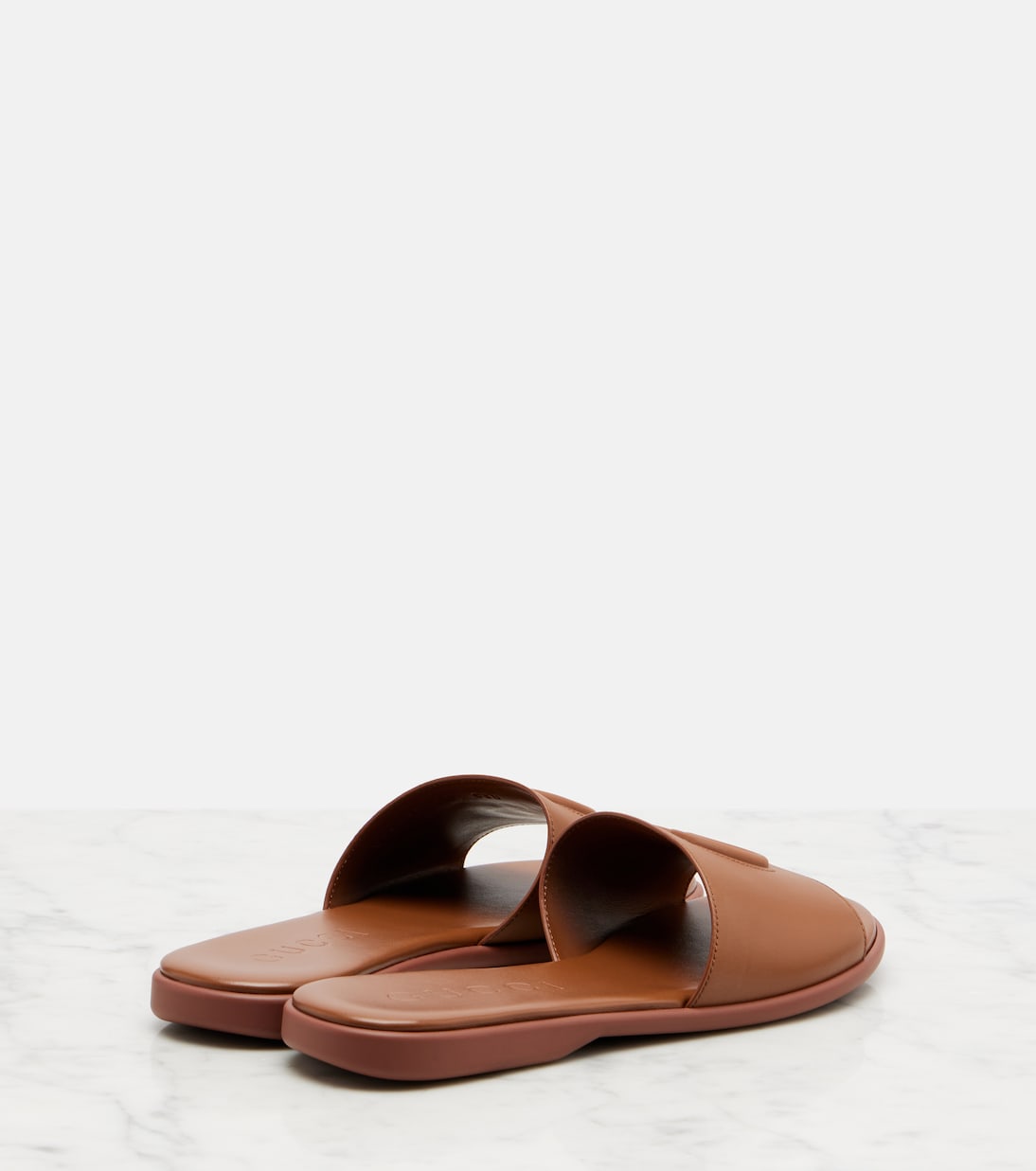 Mules Double G en cuir | Gucci