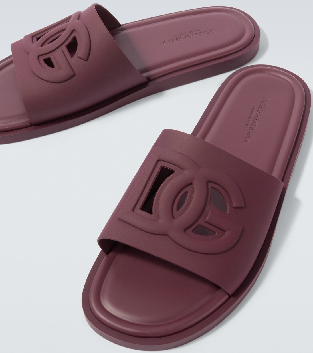 DG rubber slides | Dolce&Gabbana