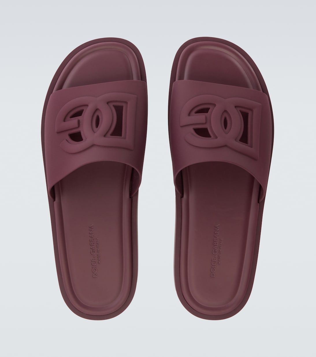 DG rubber slides | Dolce&Gabbana