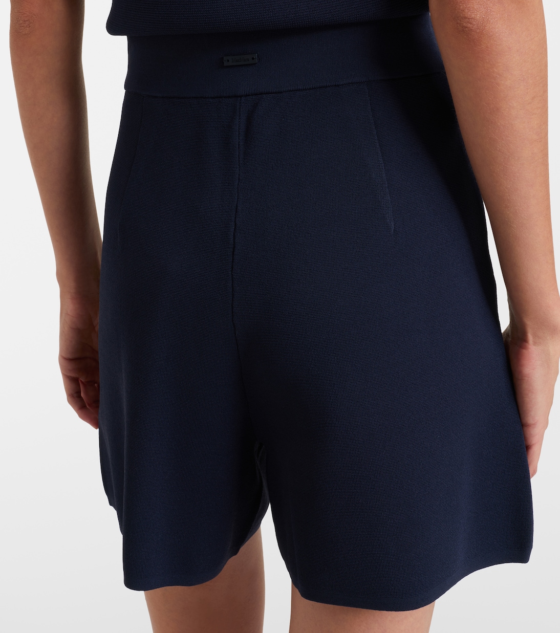 Knitted crêpe shorts | Max Mara