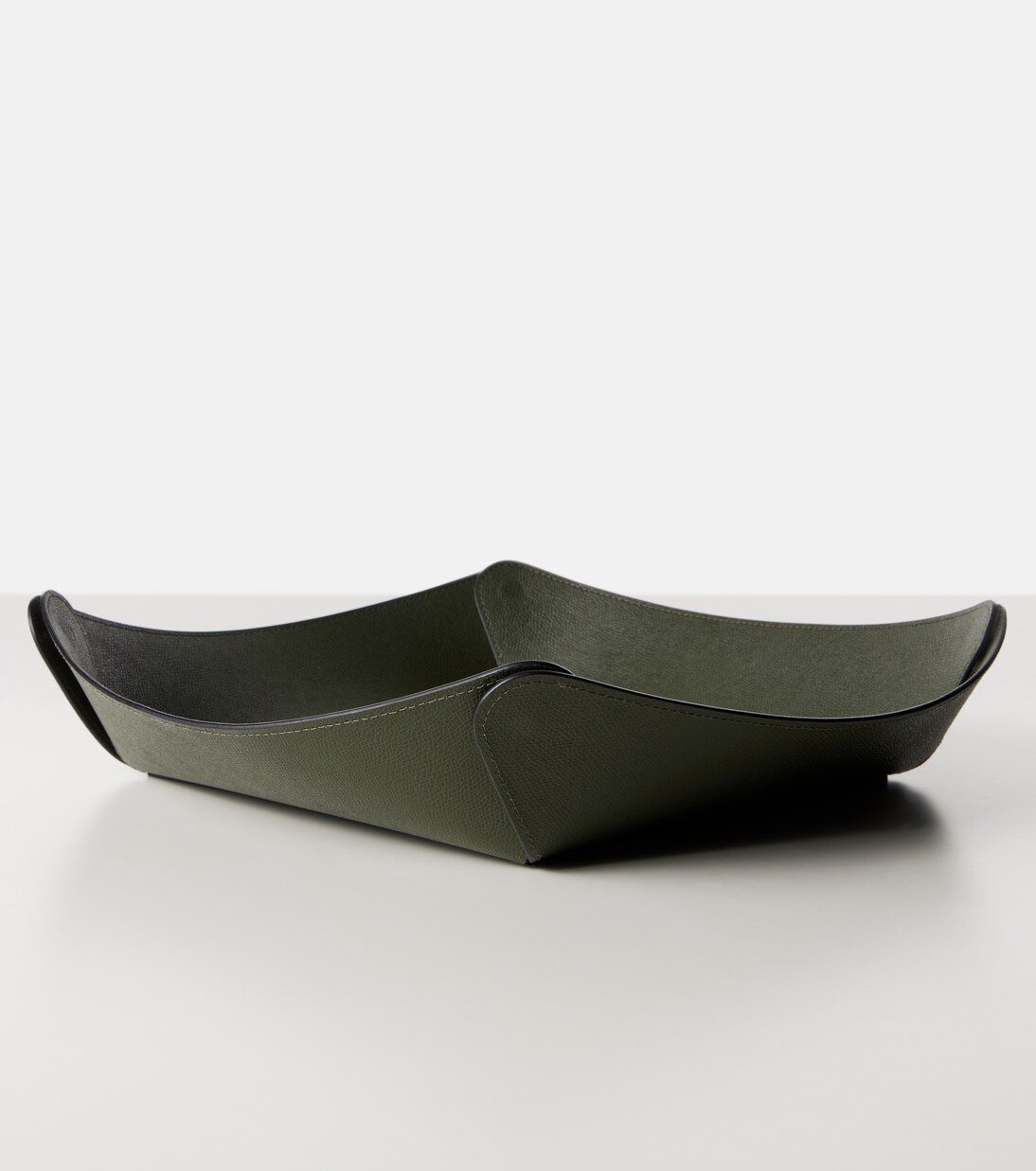 Vide-poches Safran Large en cuir | Giobagnara