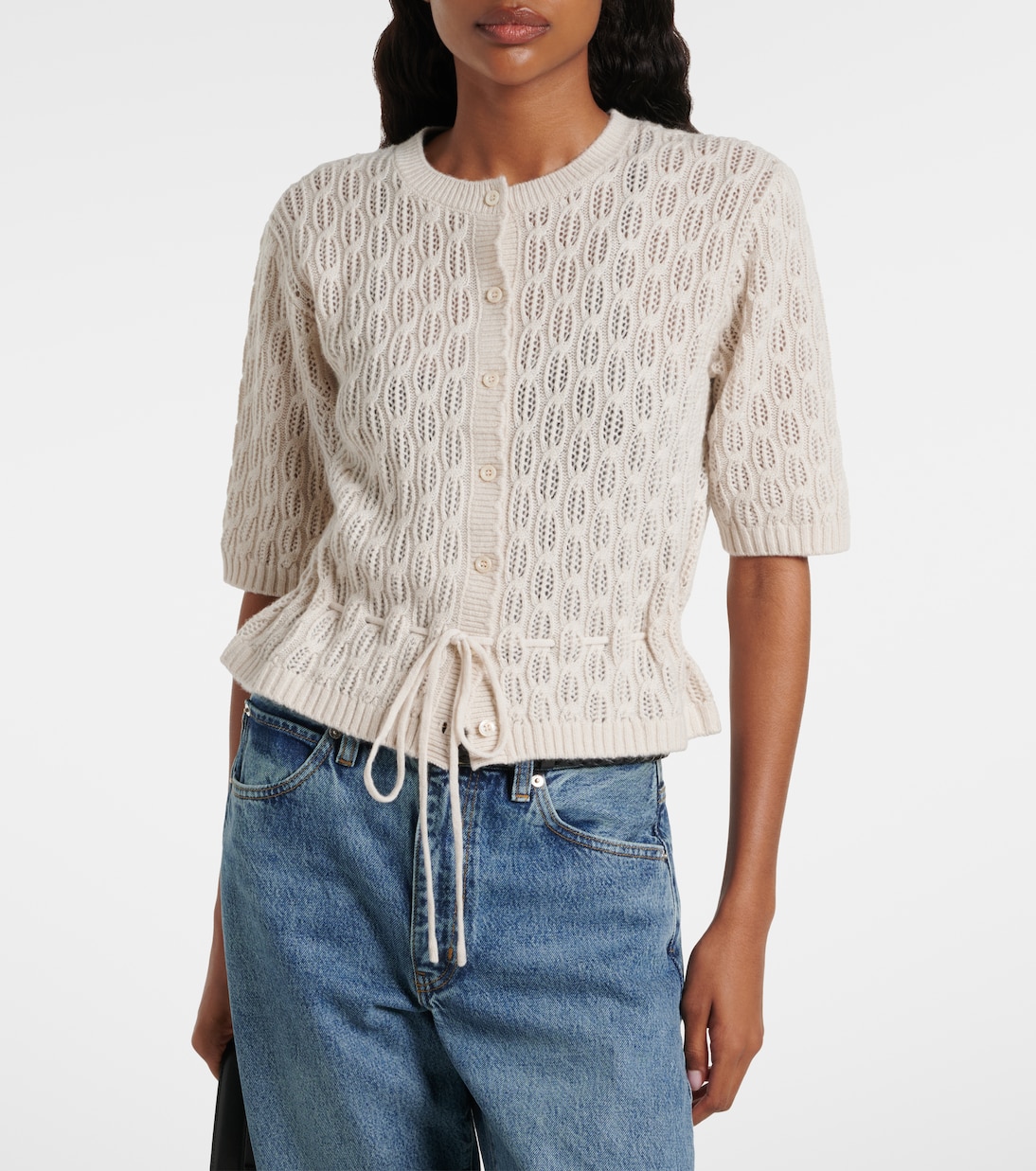 Clover wool and cashmere cardigan | Frame
