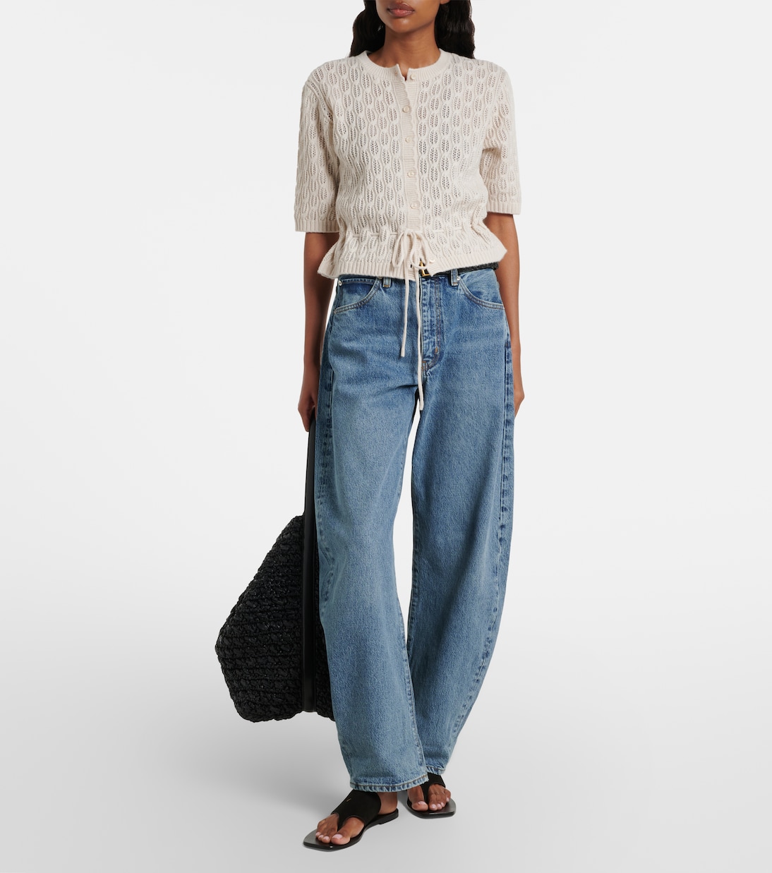 Clover wool and cashmere cardigan | Frame