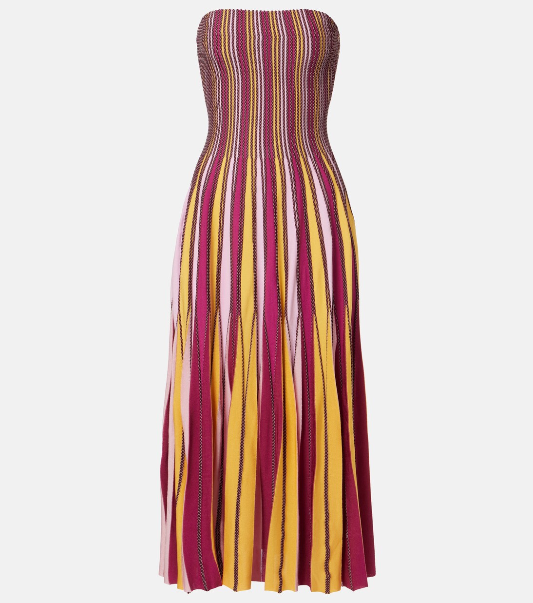 Soleil striped midi dress | Simkhai