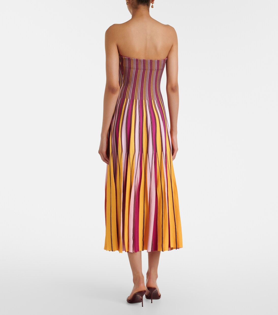 Soleil striped midi dress | Simkhai