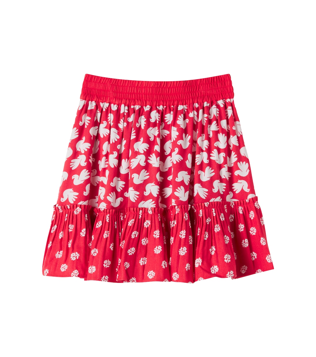 Printed ruffled skirt  | Stella McCartney Kids