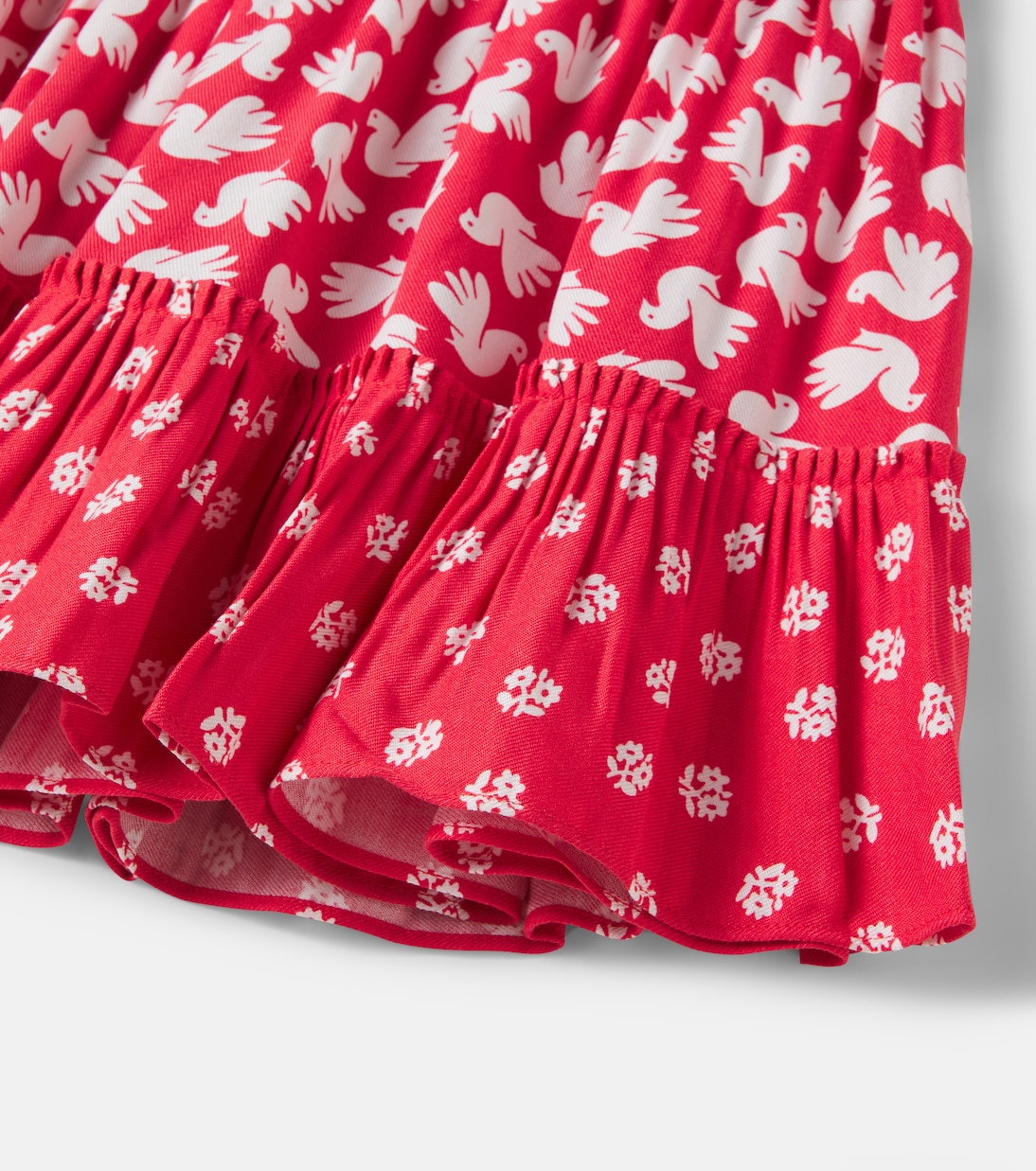 Printed ruffled skirt  | Stella McCartney Kids
