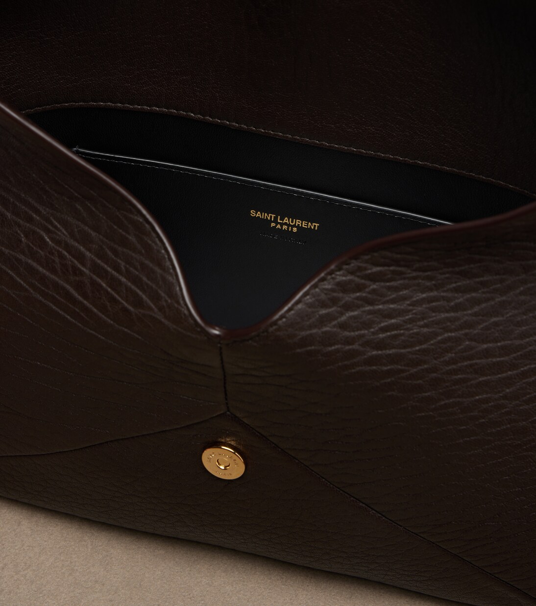 Cassandre leather pouch | Saint Laurent