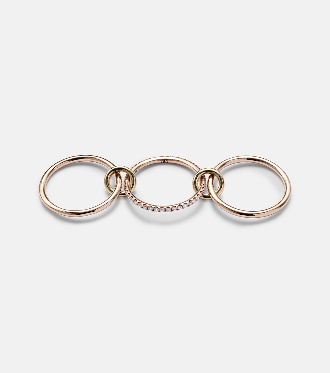 Sonny Gold 18kt rose gold and diamond ring | Spinelli Kilcollin