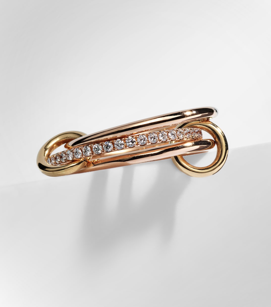 Sonny Gold 18kt rose gold and diamond ring | Spinelli Kilcollin