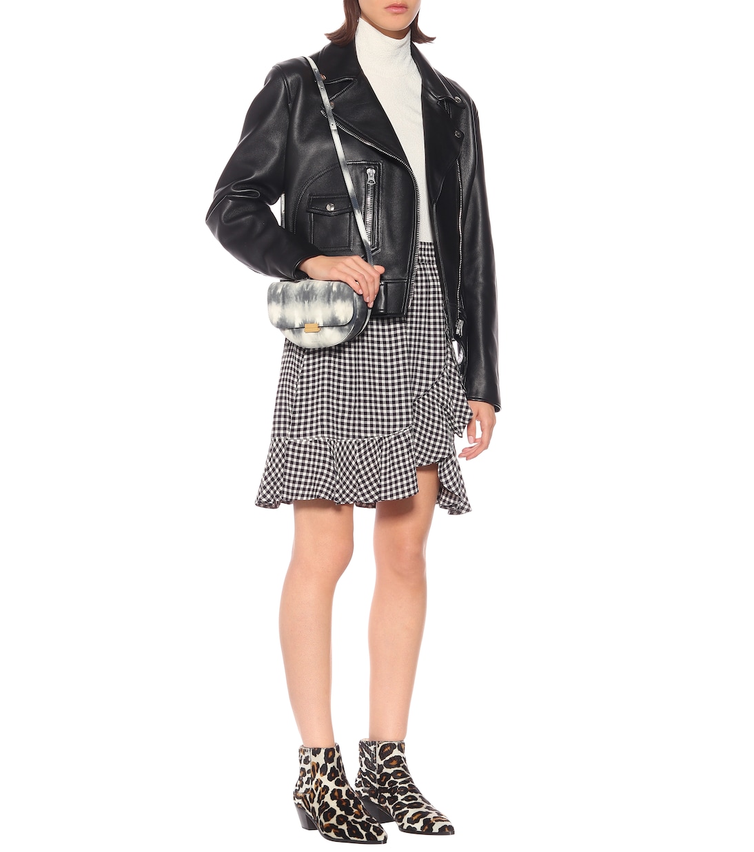 Calf hair ankle boots | Nanushka