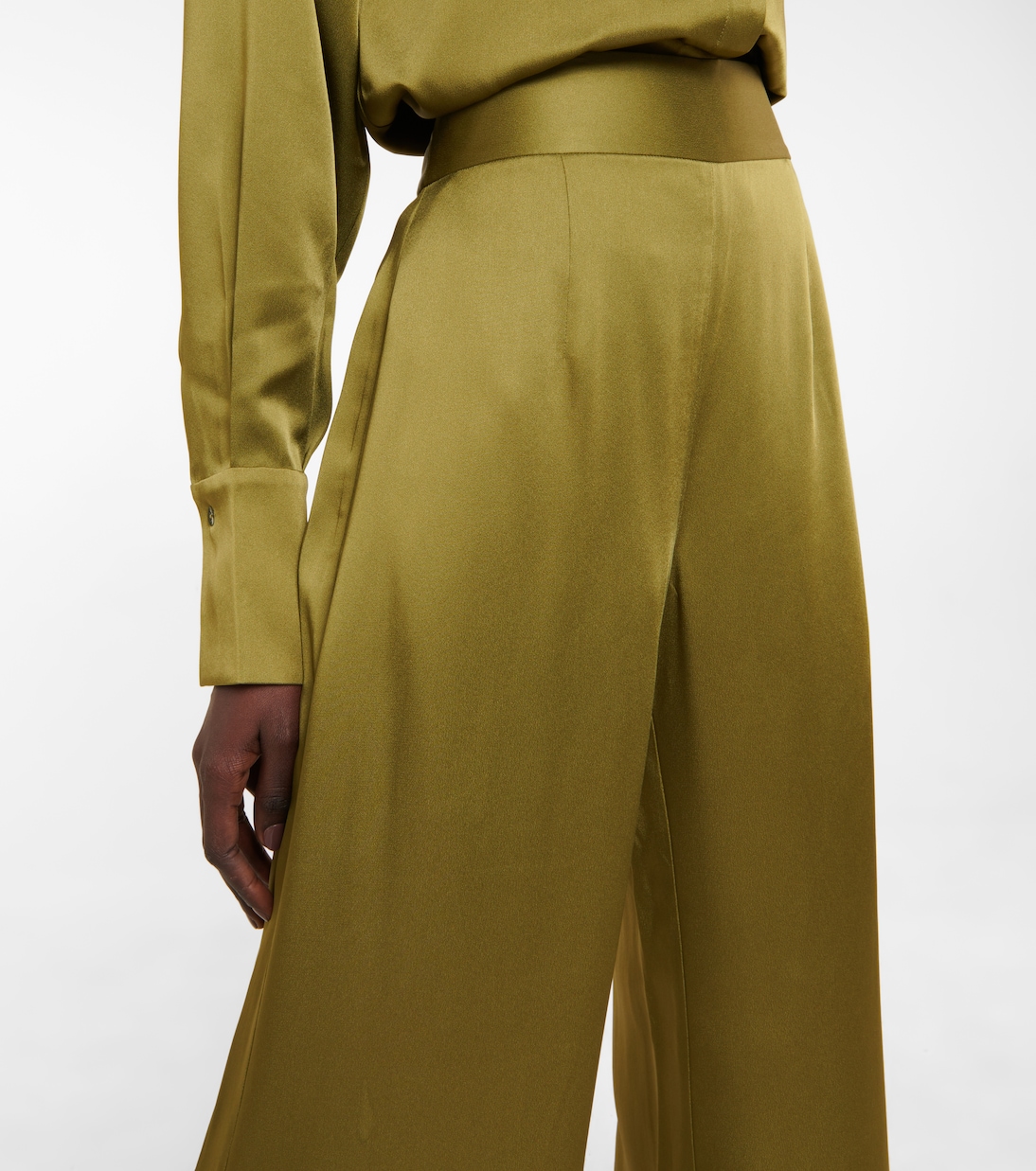 Escape Hose Lido aus Satin | Galvan