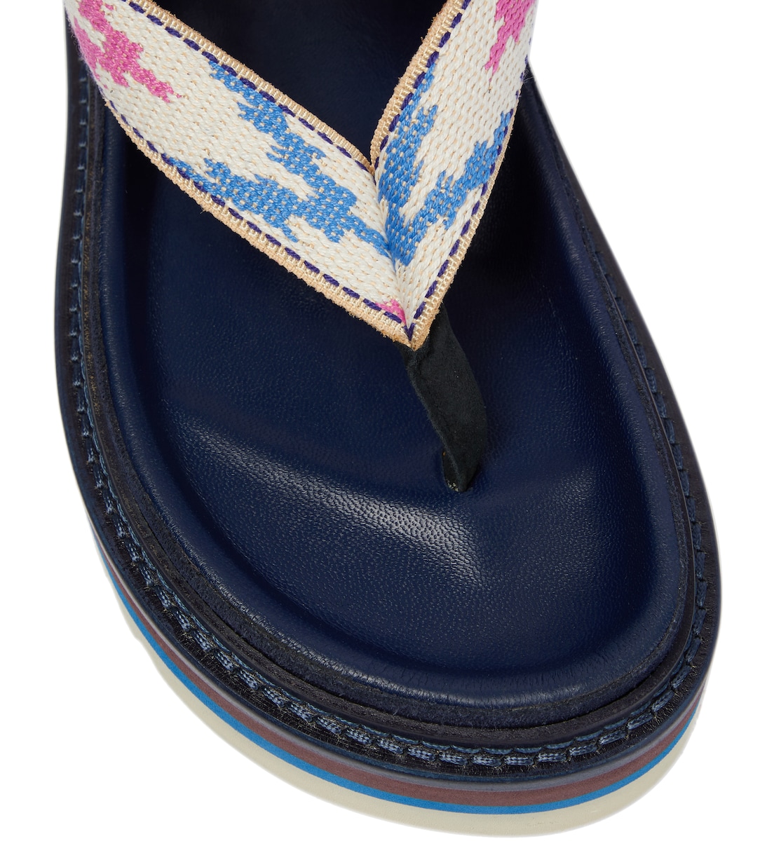 Edeme leather platform thong sandals | Isabel Marant