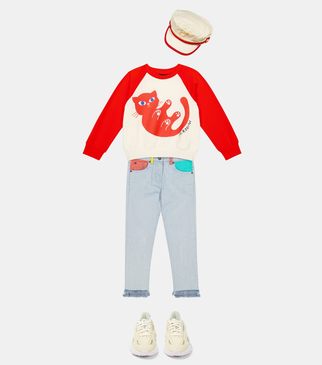 Baskets Ozweego Celox en daim | Adidas Originals Kids