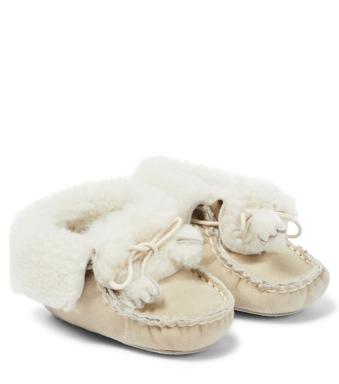 Baby shearling booties | Bonpoint