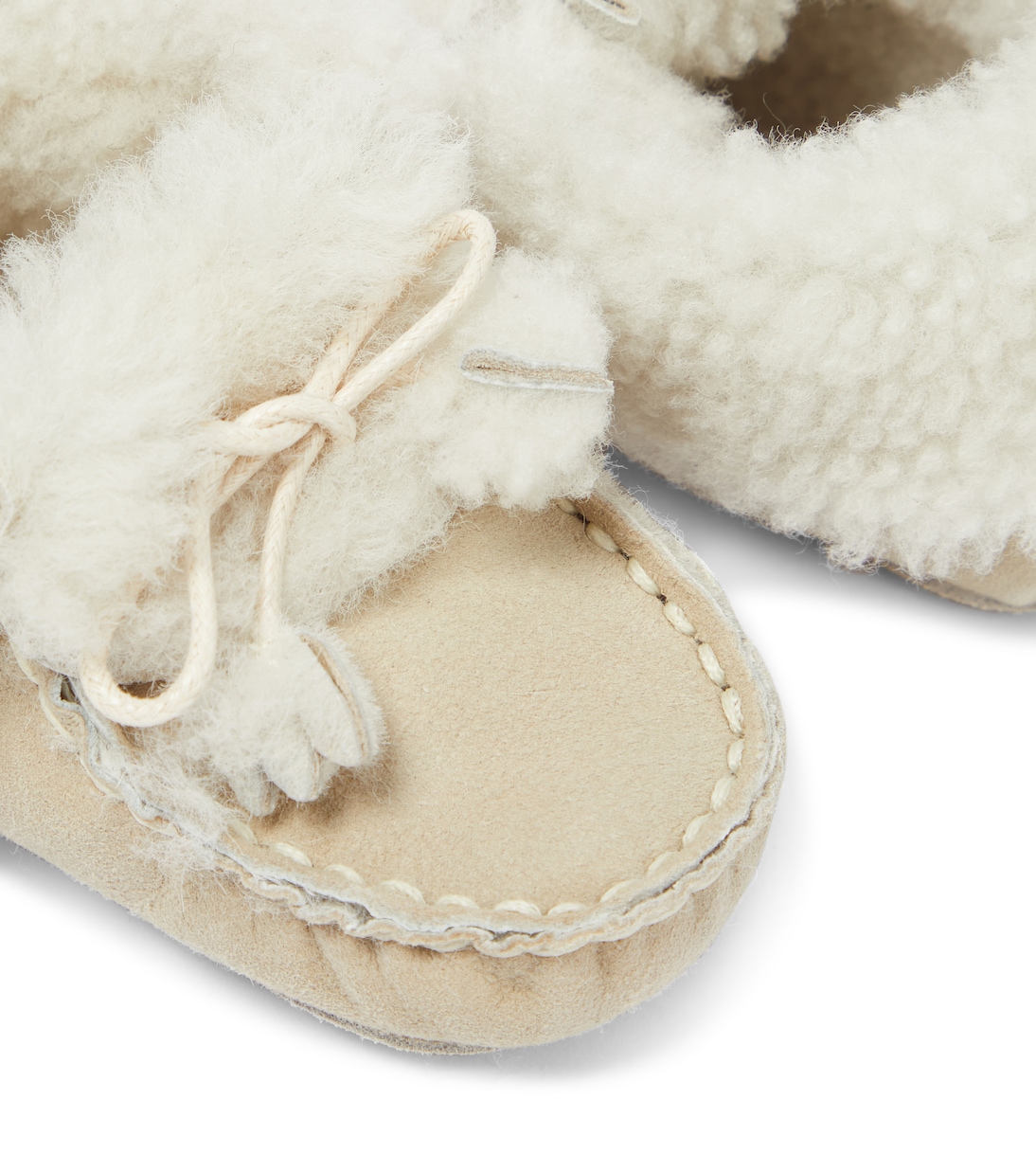 Baby shearling booties | Bonpoint