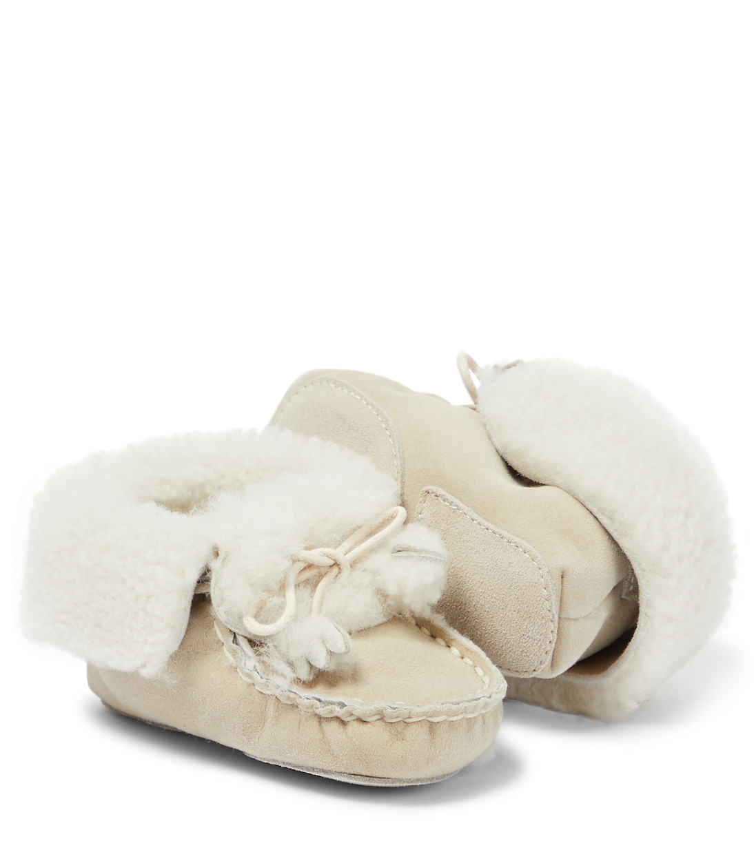 Baby shearling booties | Bonpoint