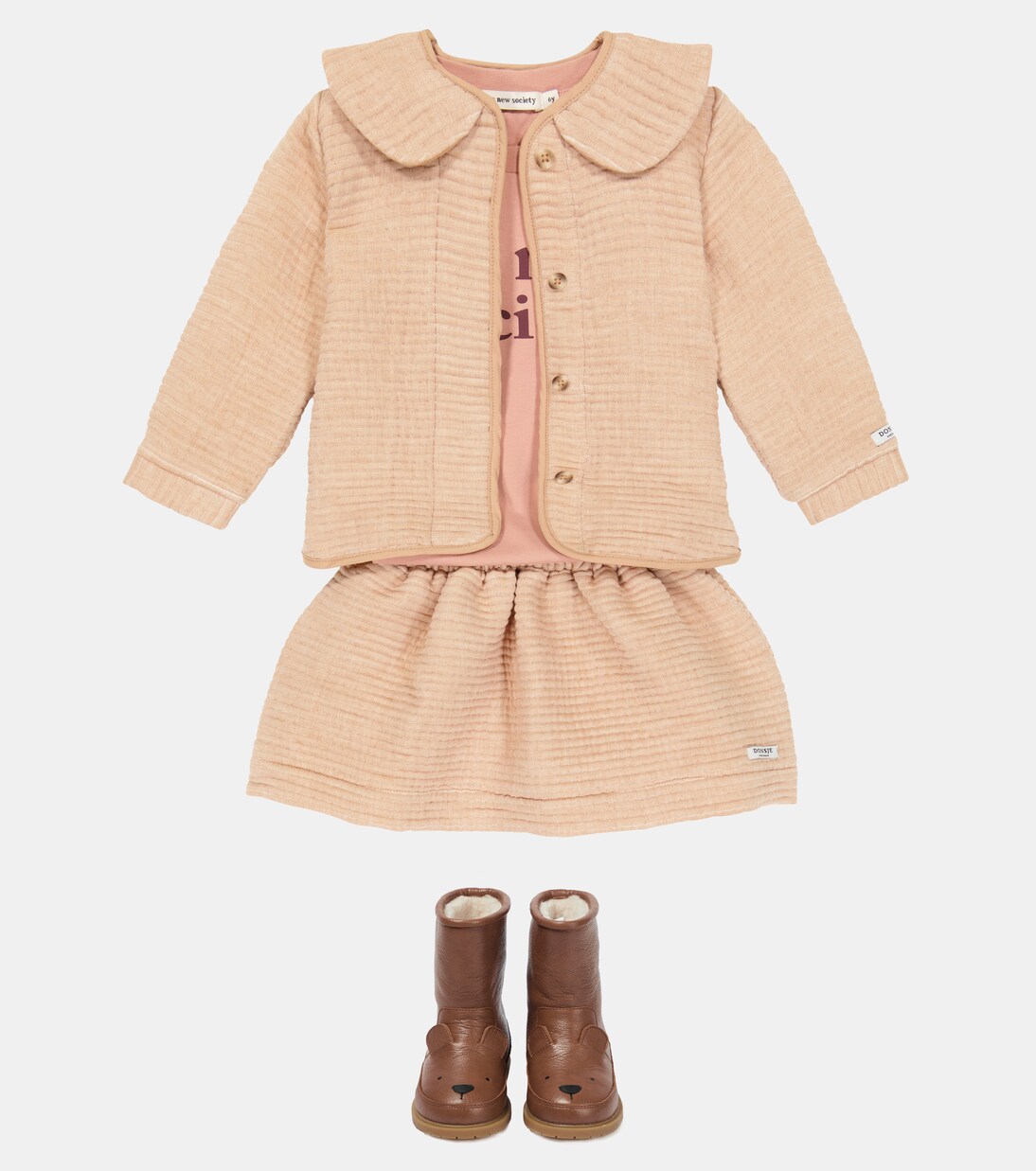 Stiefel Wadudu aus Leder mit Shearling | Donsje