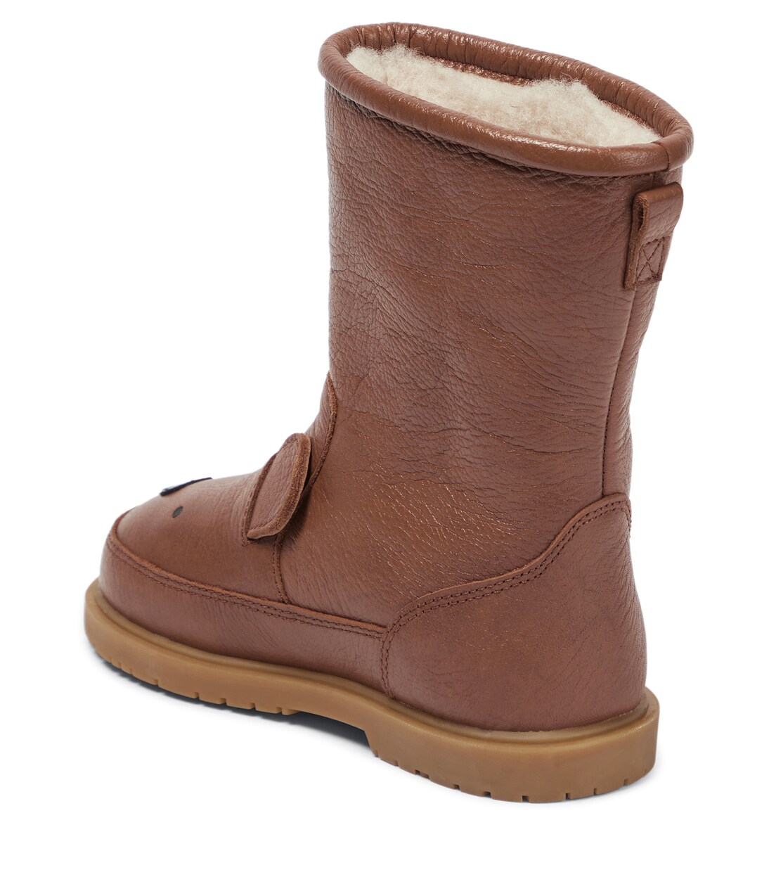 Stiefel Wadudu aus Leder mit Shearling | Donsje