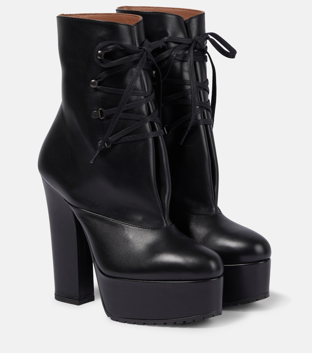 Trekk 135 leather ankle boots | Alaïa