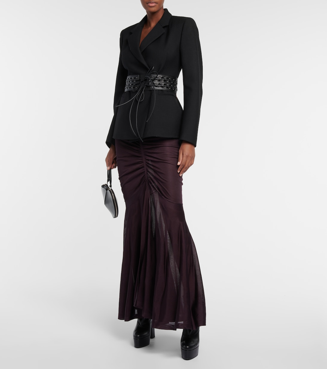 Trekk 135 leather ankle boots | Alaïa