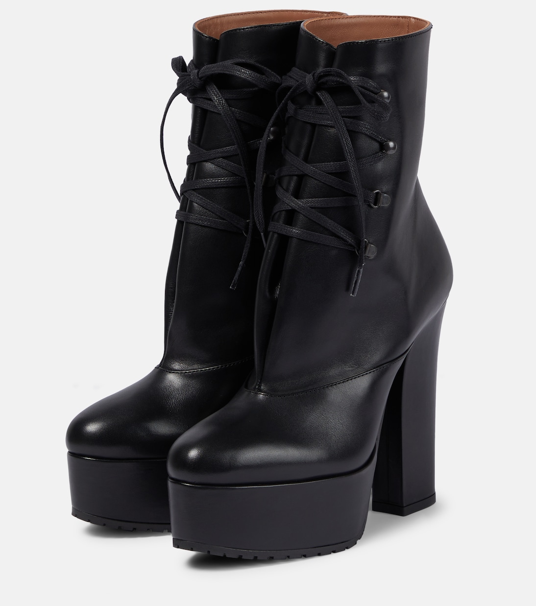 Trekk 135 leather ankle boots | Alaïa