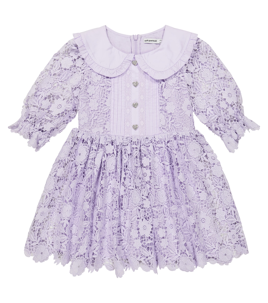 Floral lace dress | Self-Portrait Kids