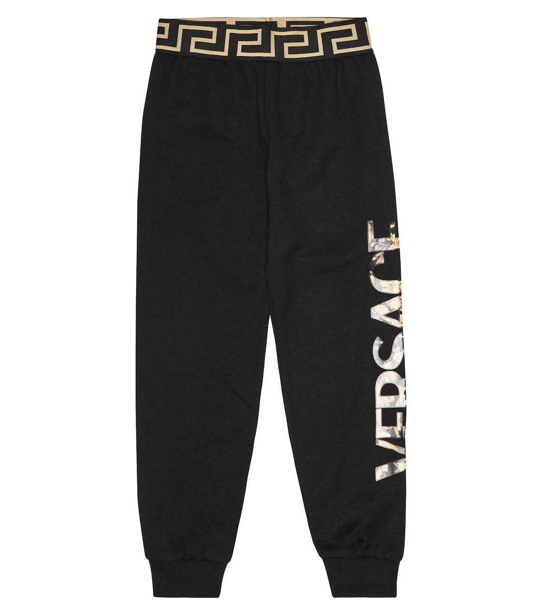Logo cotton sweatpants | Versace Kids