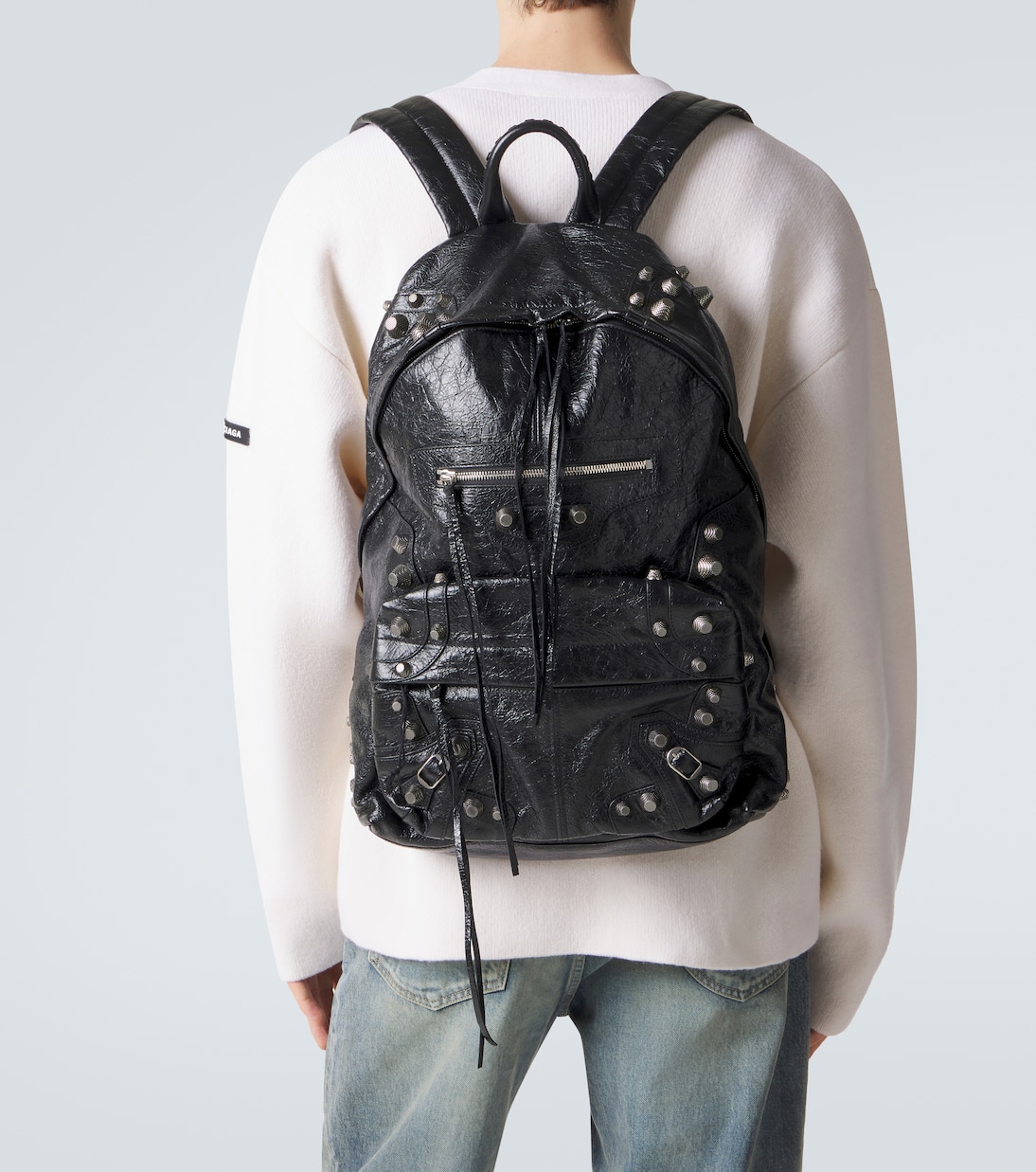 Le Cagole leather backpack | Balenciaga