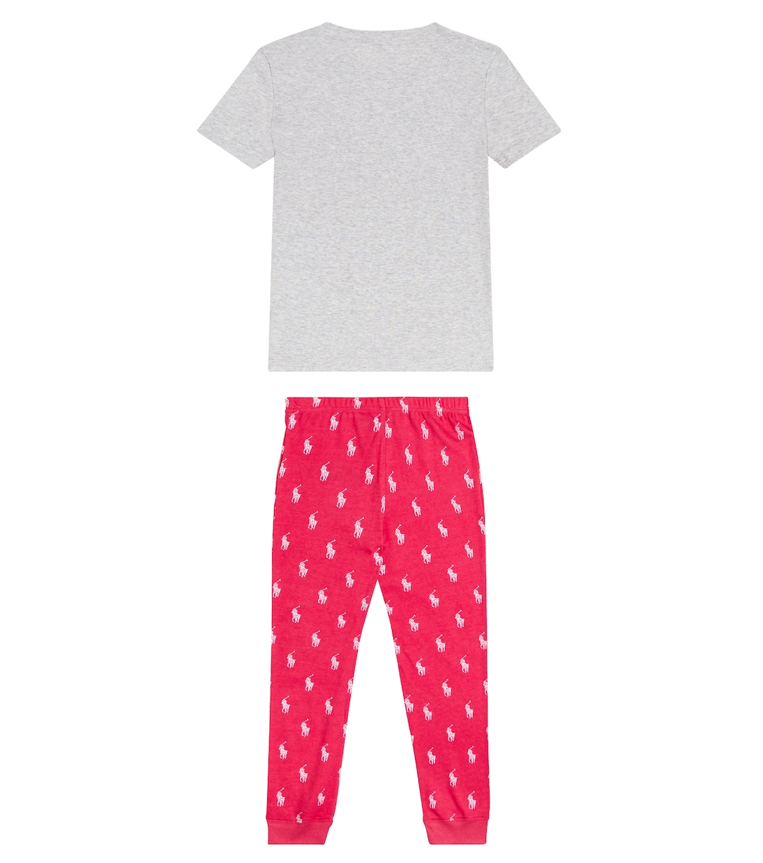Logo cotton T-shirt and pants | Polo Ralph Lauren Kids