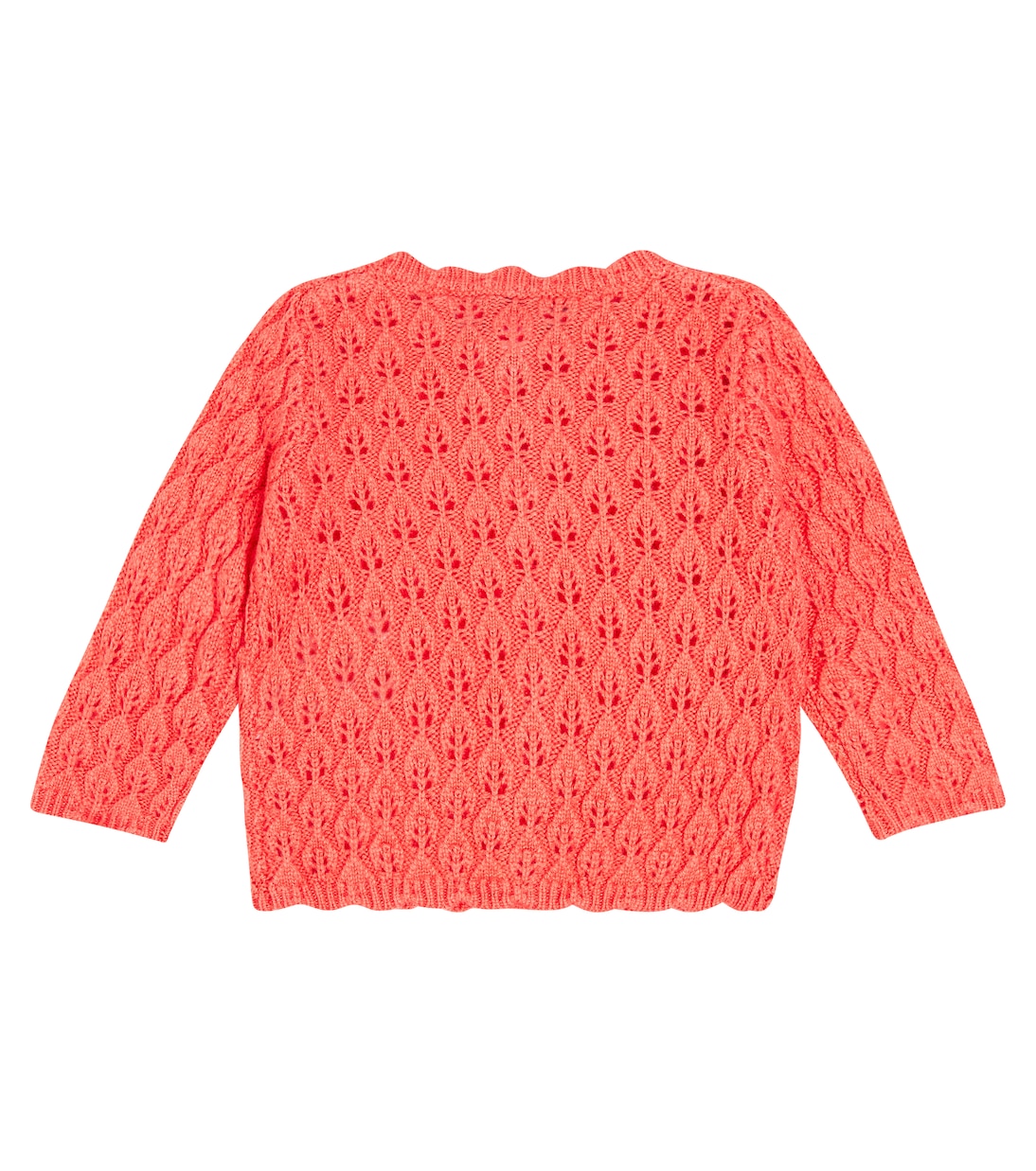 Baby open wool-blend cardigan | Tartine et Chocolat