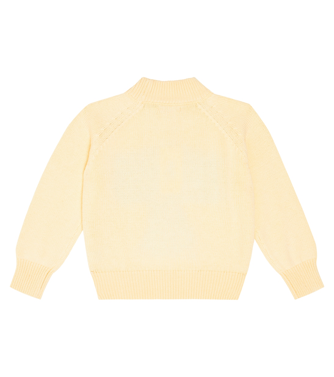 Bow knitted cotton-blend sweater | Tinycottons