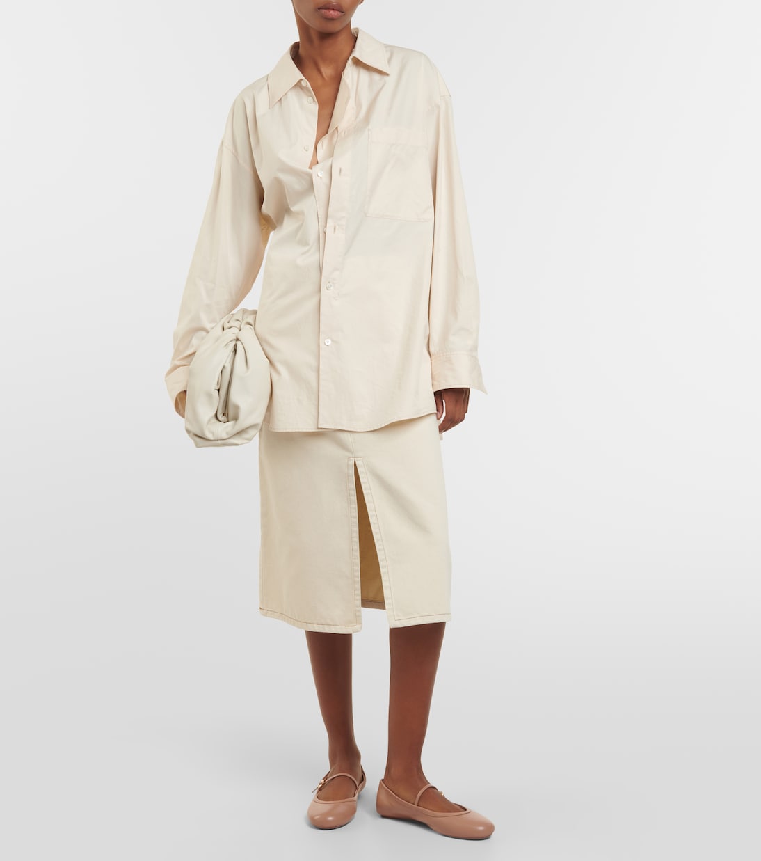 Carla leather ballet flats | Gianvito Rossi